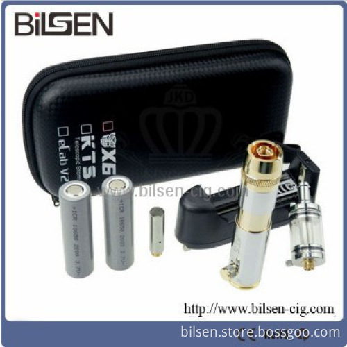 China manufacturer new e-cigaretes KTS X6 ecigs with best quality